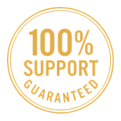 100% Support Guaranteed